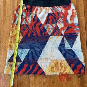✨ Anthropologie Aldo Martins Abstract Jacquard Knit Mini Skirt Small ✨